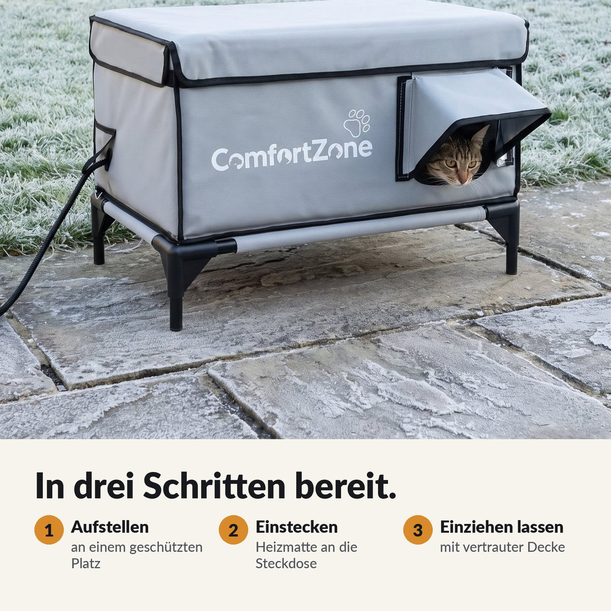 Comfort Zone in drei Schritten aufstellen